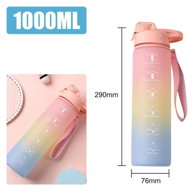 Motivational Water Bottle pluzshop