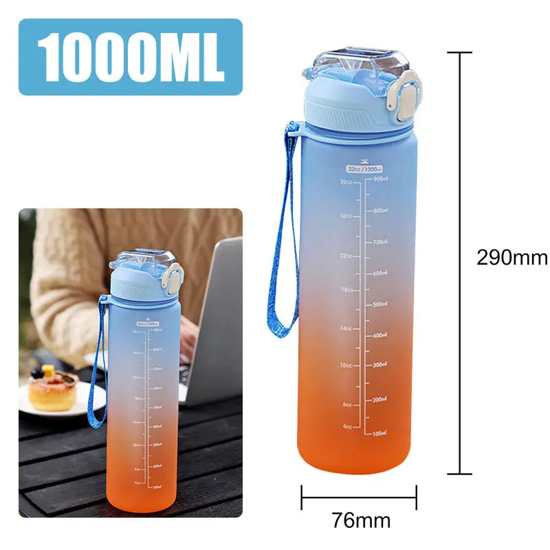Motivational Water Bottle pluzshop