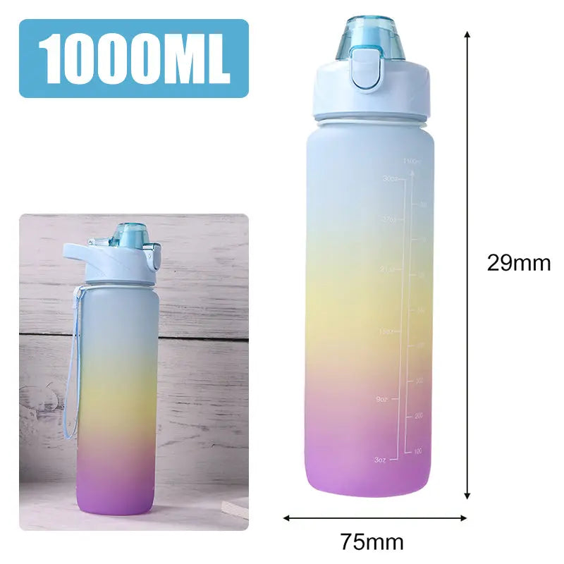 Motivational Water Bottle pluzshop