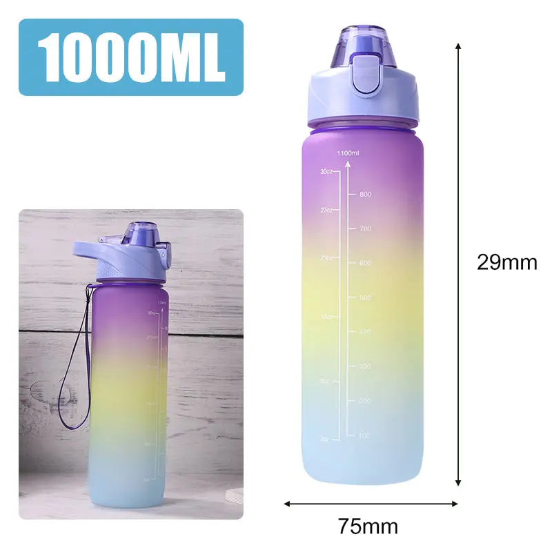 Motivational Water Bottle pluzshop