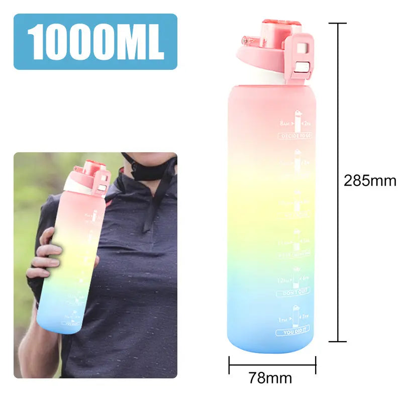 Motivational Water Bottle pluzshop