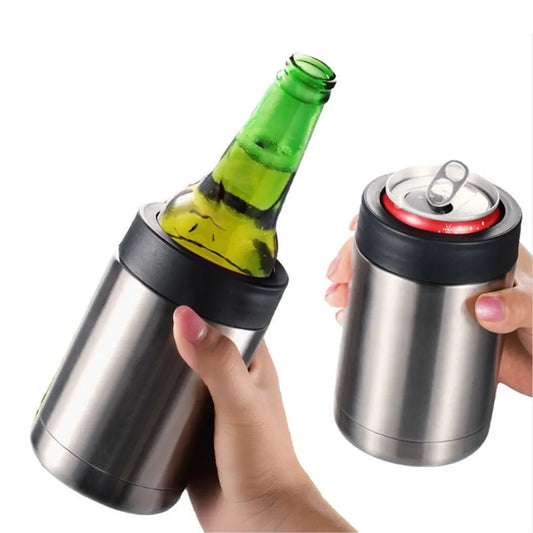 3 in 1 Stainless Steel Drink Cooler PluzShop