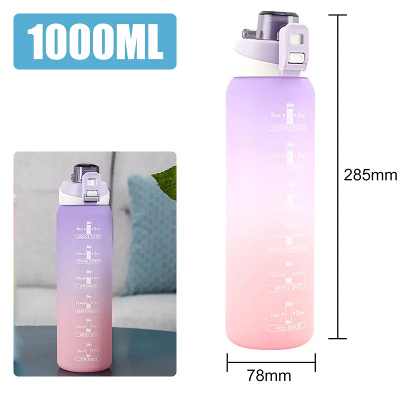 Motivational Water Bottle pluzshop