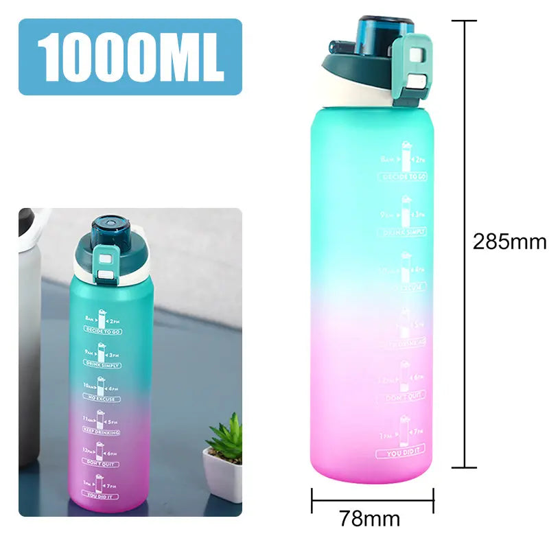 Motivational Water Bottle pluzshop
