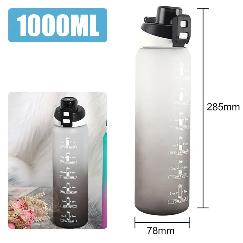 Motivational Water Bottle pluzshop